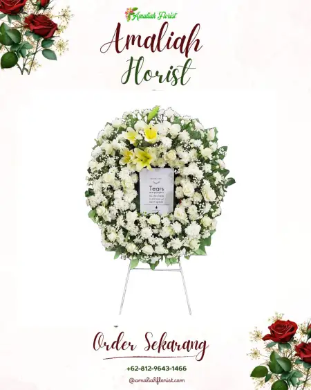 Krans Bunga Duka Leuwigede